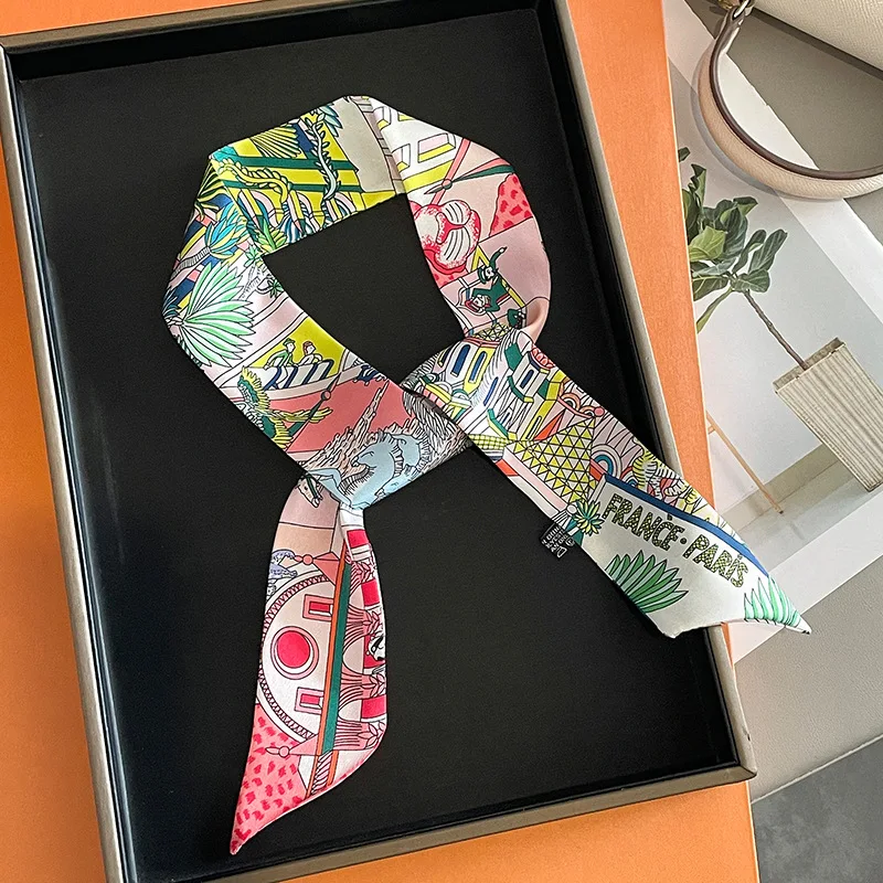 Luxury Bags Expensive - Luxury Design Horse Print Skinny Silk