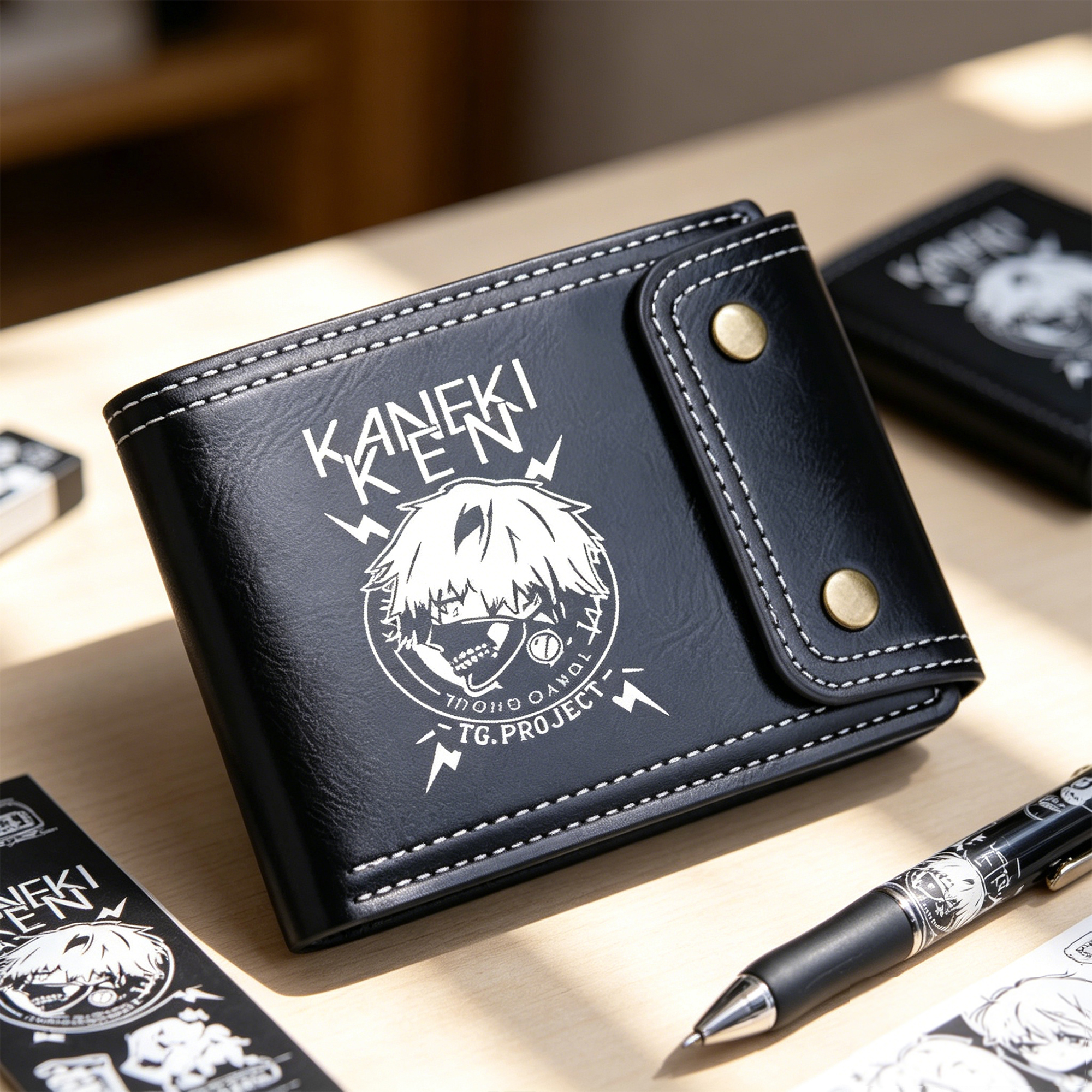 Luxury Bags Tokyo - Anime Tokyo Ghoul Luxury Short Wallets