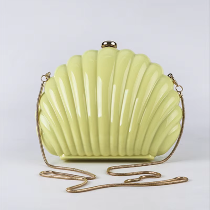 Luxury Bags Consignment - Lady Mini Shell Bag Acrylic High