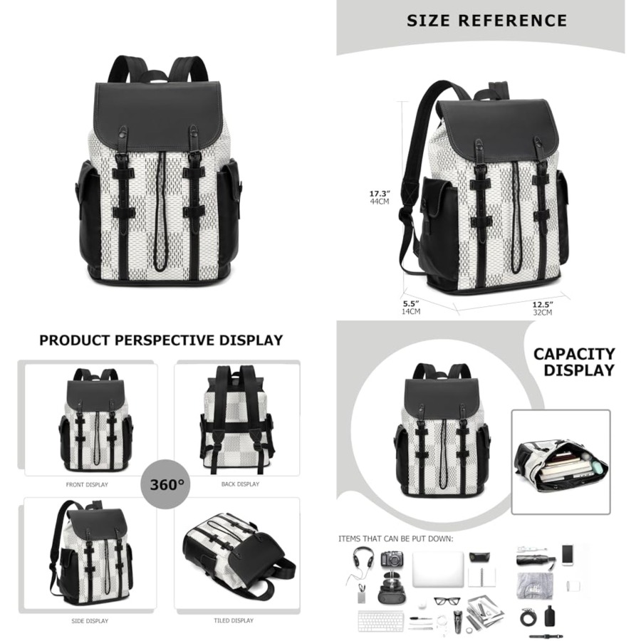 Luxury Bags & Leather Repair Of Atlanta - Laptop Backpack for Men Luxury Anti-Theft