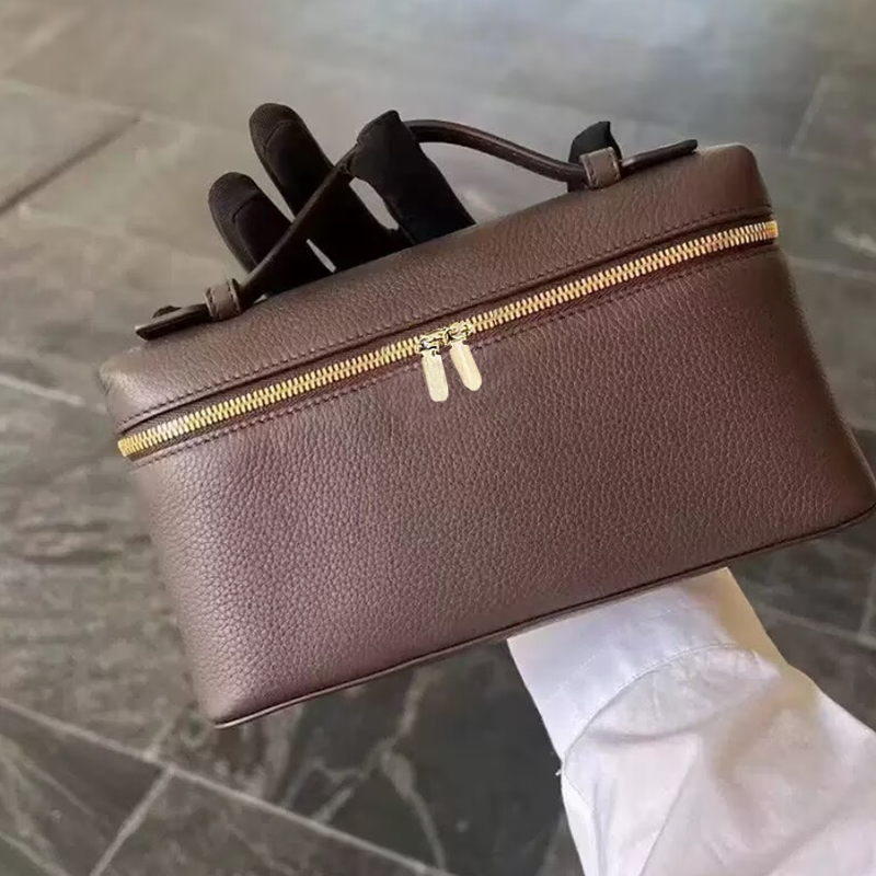 Luxury Bags Korea - Genuine Leather Small Crossbody Bag for