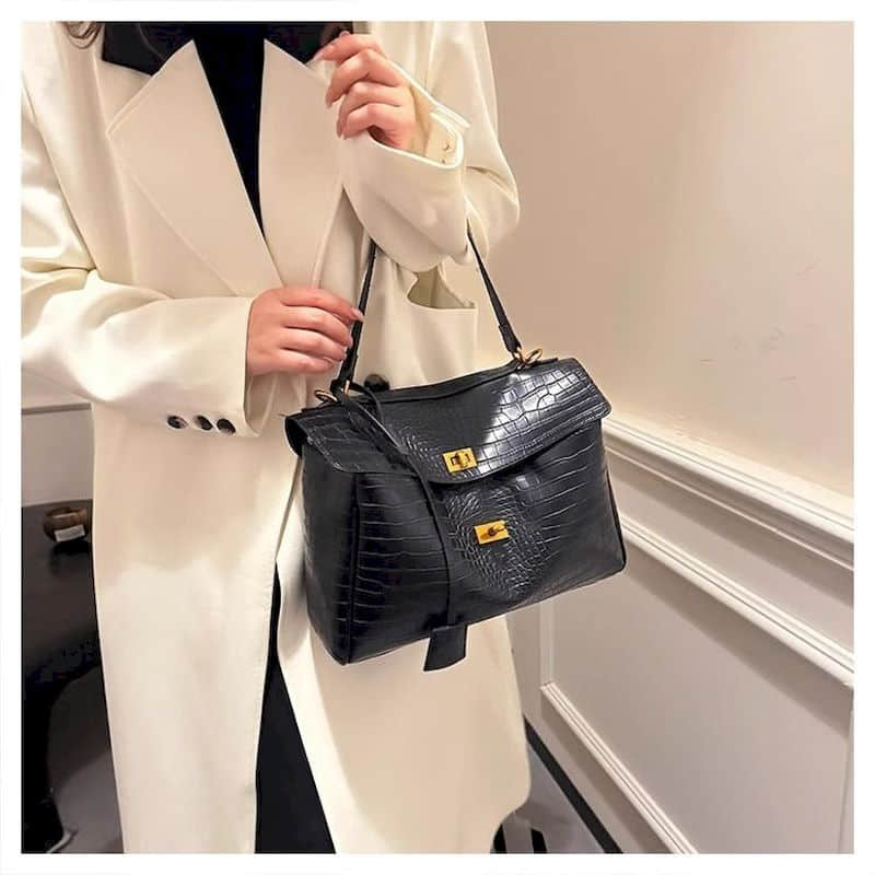 Leather Shoulder Bags for Wome – Luxury Bags Korea recenzja i cena