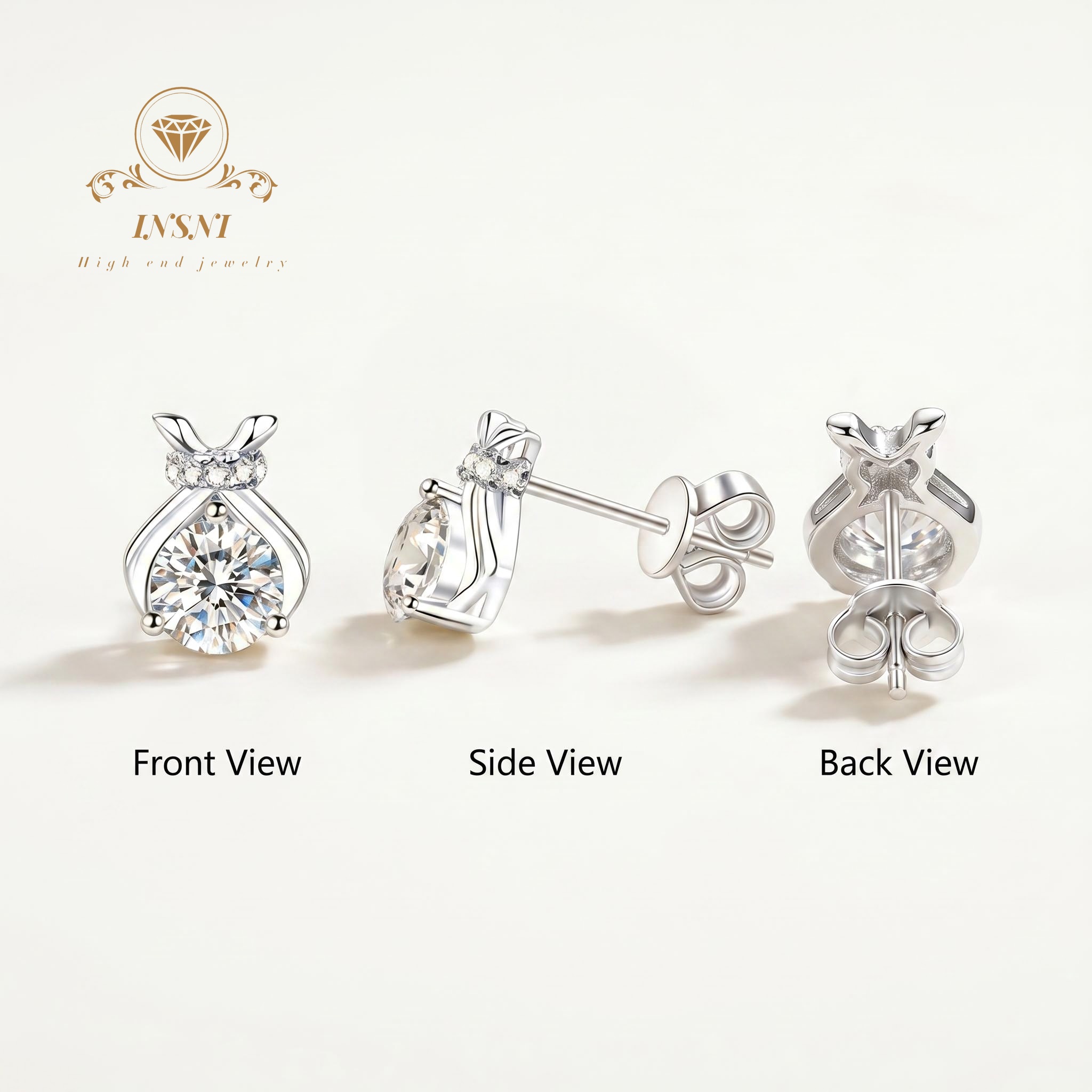 S925 Silver Moissanite Bow Luc – Luxury Bags That Are Affordable recenzja i cena