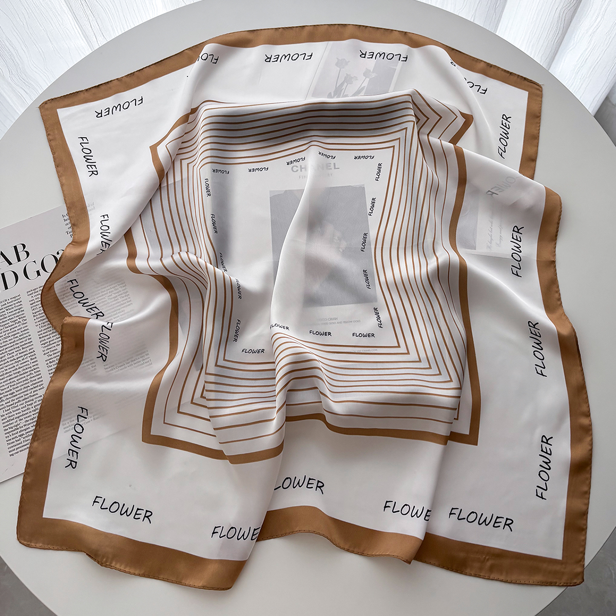 Luxury Print Scarf For Women E – Luxury Bags Expensive recenzja i cena