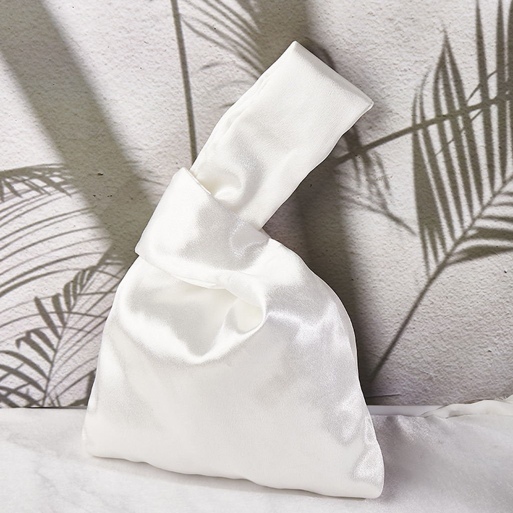 Women Silk Satin Knot Wrist Ba – Luxury Bags Consignment recenzja i cena