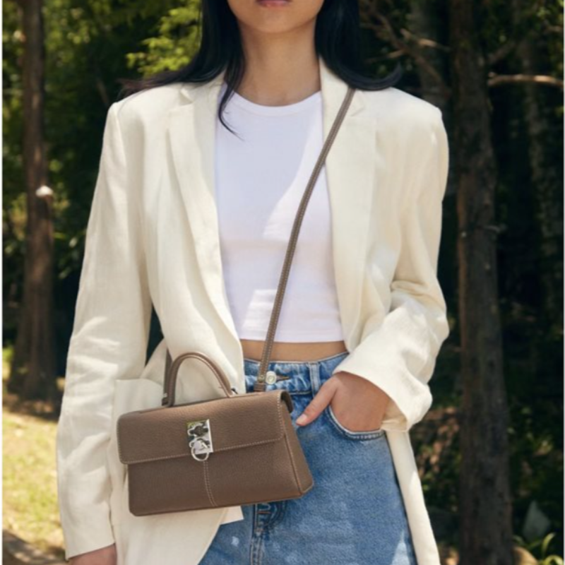 Creative Niche Genuine Leather – Half Moon Bag Suede recenzja i cena
