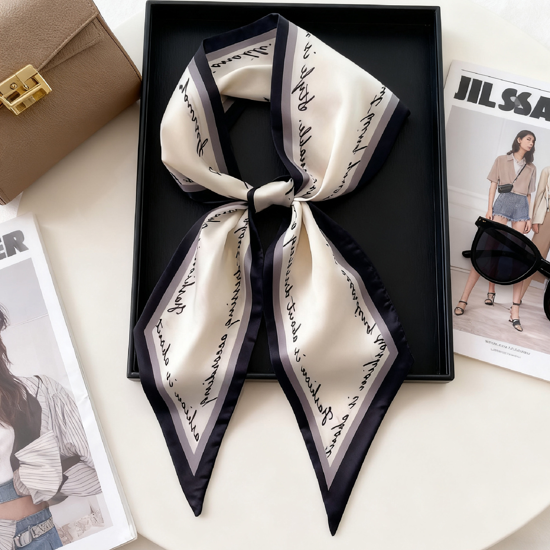 Luxury Long Neckerchief Skinny – Luxury Bags Expensive recenzja i cena