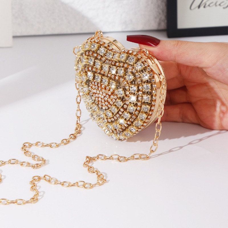 Mini Heart-shaped Diamond Sett – Luxury Bags Designer recenzja i cena