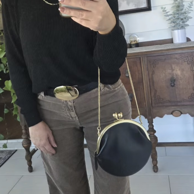Kisslock Pouch 20cm Clutch Cli – Luxury Bags Consignment recenzja i cena