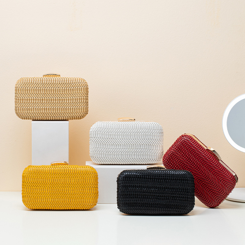 Casual Straw Women's Bag Yello – Luxury Bags Consignment recenzja i cena
