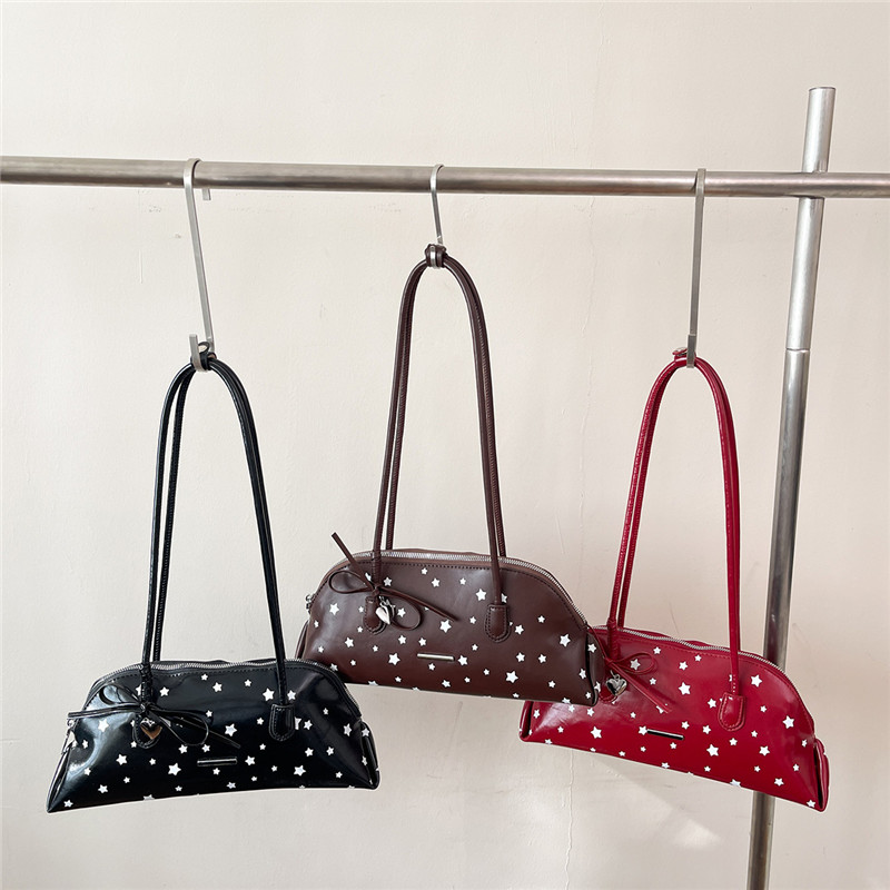 New PU Stars Bow Zipper Sweet  – Luxury Bags That Are Affordable recenzja i cena