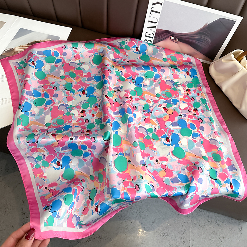 Luxury Floral Print Square Sil – Luxury Bags Expensive recenzja i cena