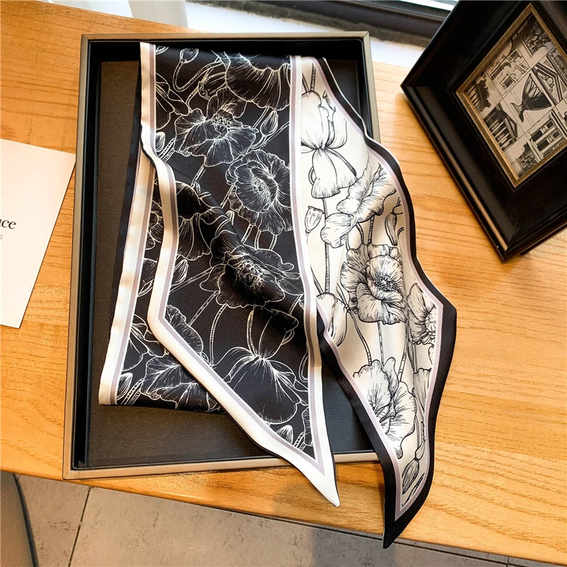 Luxury Long Silk Scarf Female  – Luxury Bags Expensive recenzja i cena