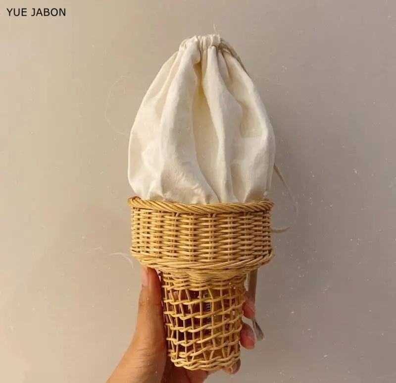 Ice Cream Design Woven Bag Swe – Luxury Bags Korea recenzja i cena