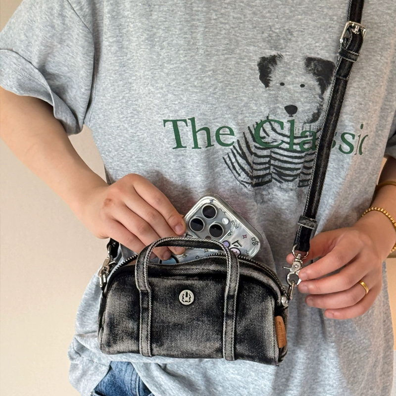 Korean Casual Mini Denim Box B – Luxury Bags Designer recenzja i cena
