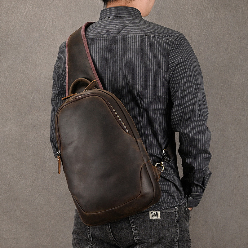 Large Size Causal Chest Bag Ge – Half Moon Bag Suede recenzja i cena