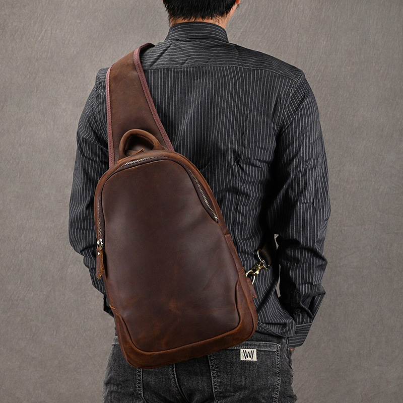 Large Size Causal Chest Bag Ge – Half Moon Bag Suede recenzja i cena