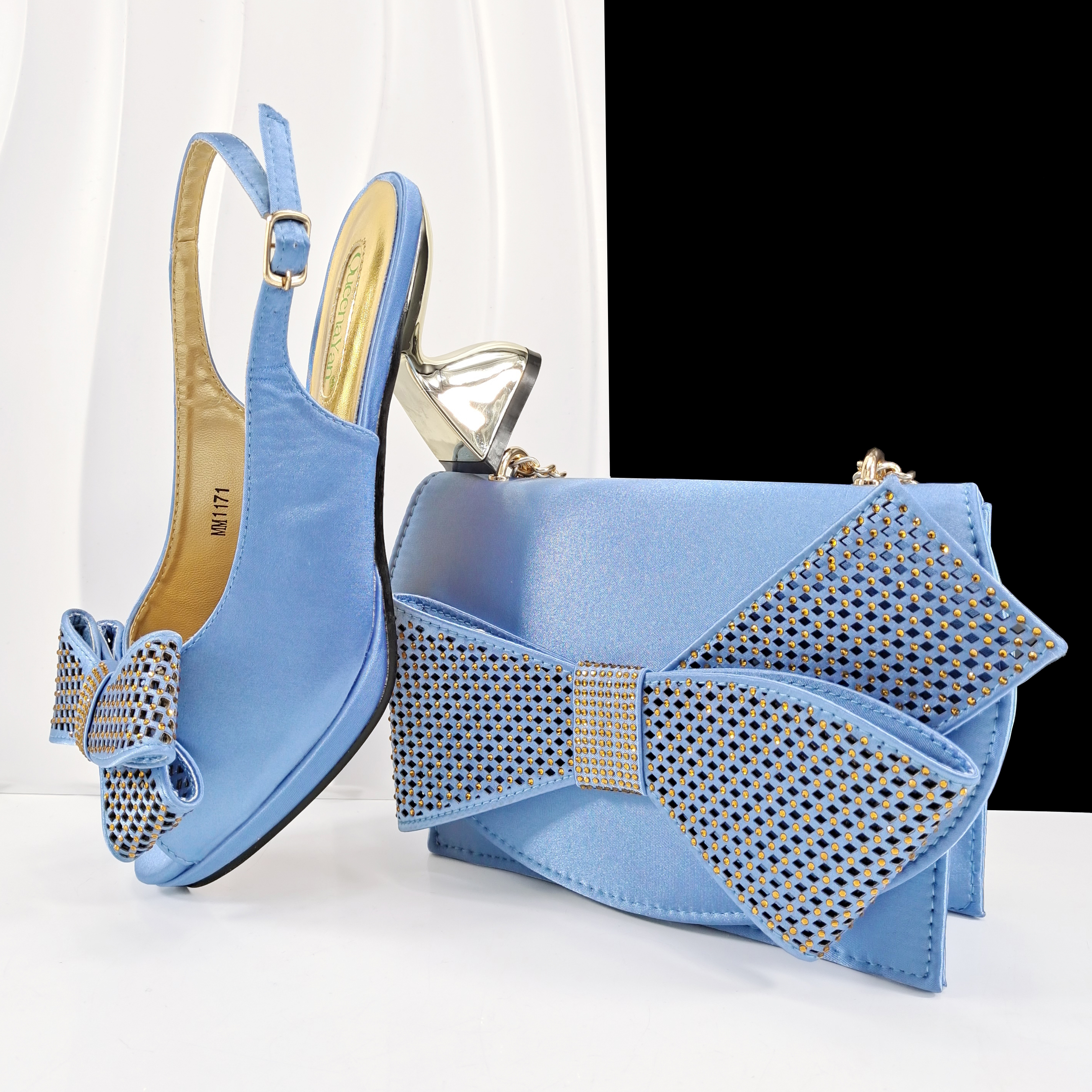 Queena Yan Sky Blue Color Peep – Luxury Bags & Leather Repair Of Atlanta recenzja i cena