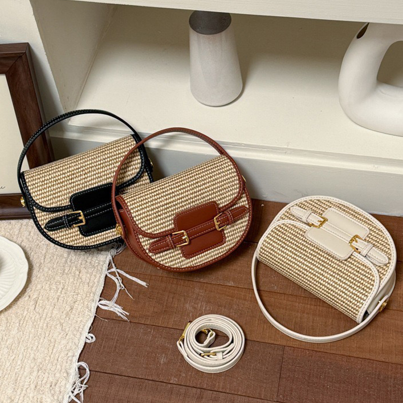 England Style Mini Straw Saddl – Luxury Bags Designer recenzja i cena