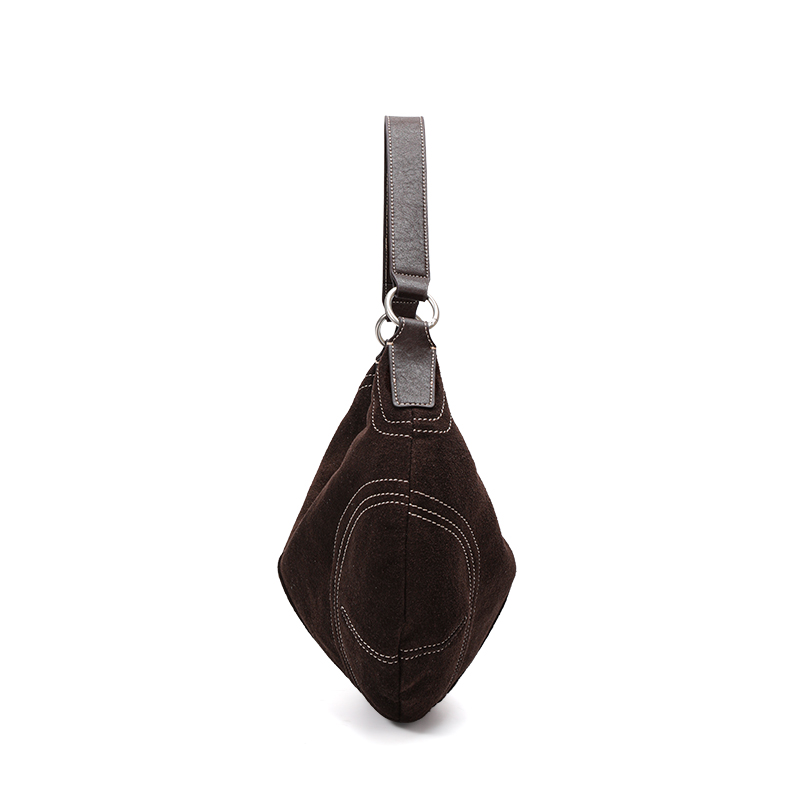 Aidanni Cowhide Suede Underarm – Half Moon Bag Suede recenzja i cena