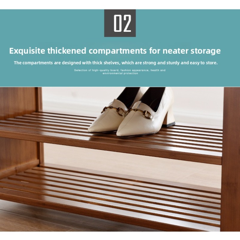 Retro style bamboo shoe cabine – Luxury Bags Level recenzja i cena
