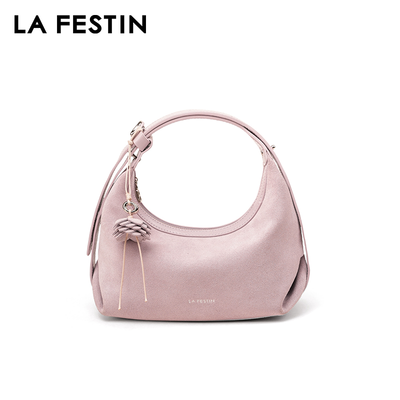 LA FESTIN Original Handbag Wom – Half Moon Bag Suede recenzja i cena