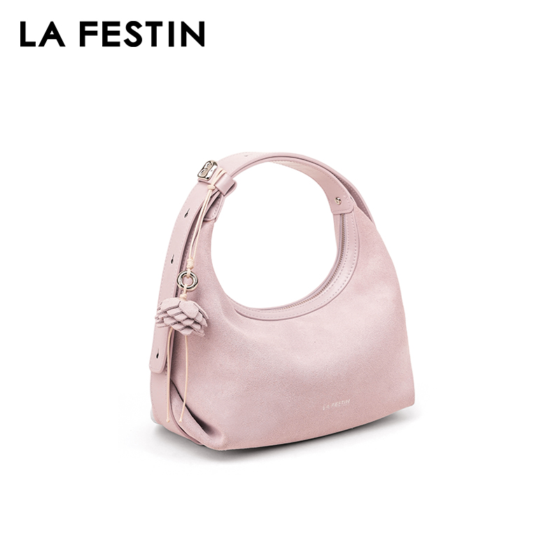 LA FESTIN Original Handbag Wom – Half Moon Bag Suede recenzja i cena